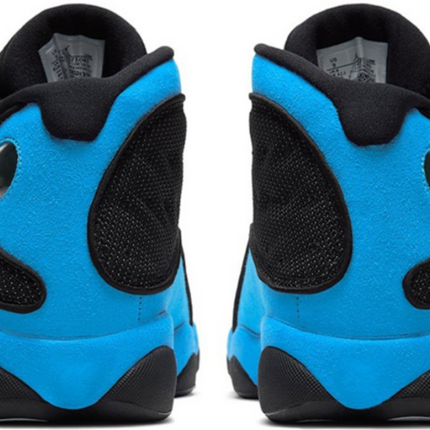 Men's Nike Air Jordan 13 Black University Blue Shoes