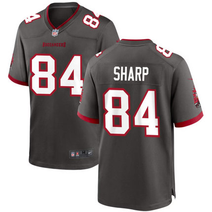 Bauer Sharp Tampa Bay Buccaneers 2026 Alternate Game Jersey - Pewter