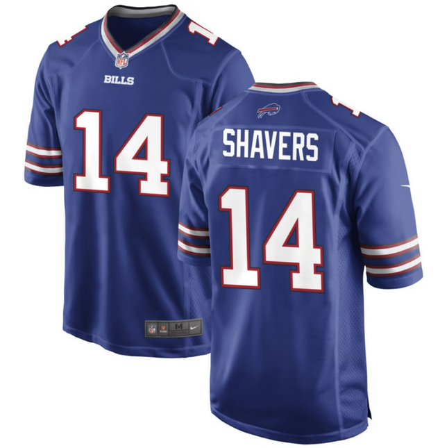 Tyrell Shavers Buffalo Bills 2026 Game Jersey - Royal