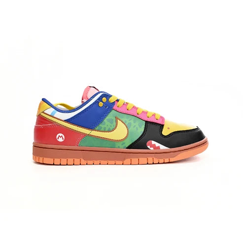 Men's Nike Dunk Low the Super Mario Shoes