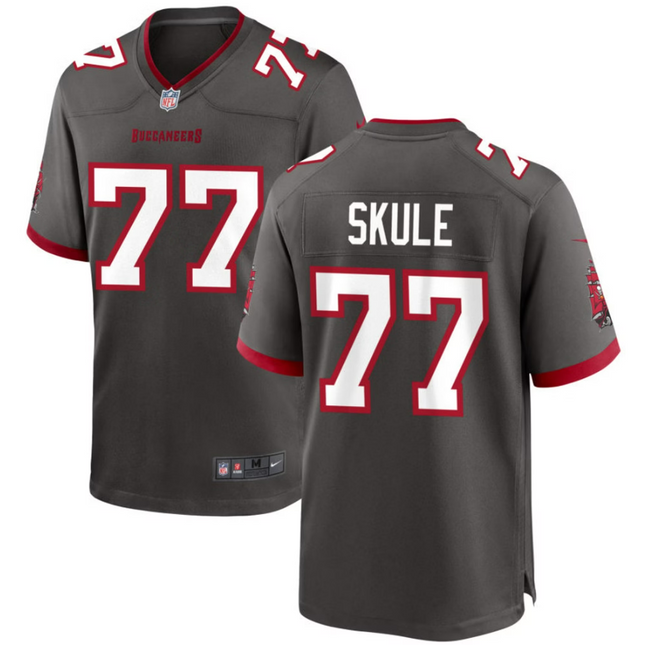Justin Skule Tampa Bay Buccaneers 2026 Alternate Game Jersey - Pewter