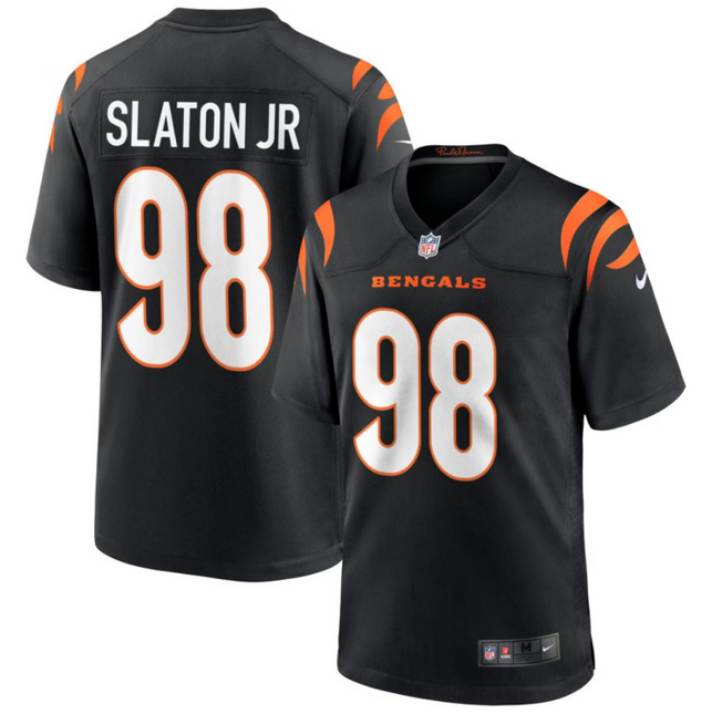 Tedarrell Slaton Cincinnati Bengals 2026 Game Jersey - Black
