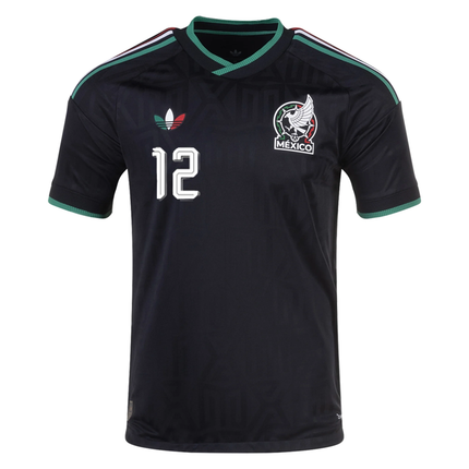 Mexico C. Huerta Match Third Jersey 2026 - Black
