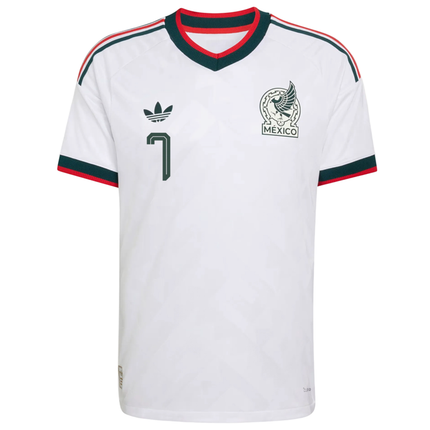 Mexico G. Mora Match Away Jersey 2026 - White