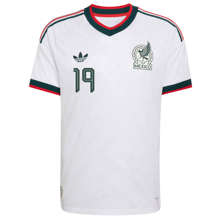 Mexico Berterame Match Away Jersey 2026 - White
