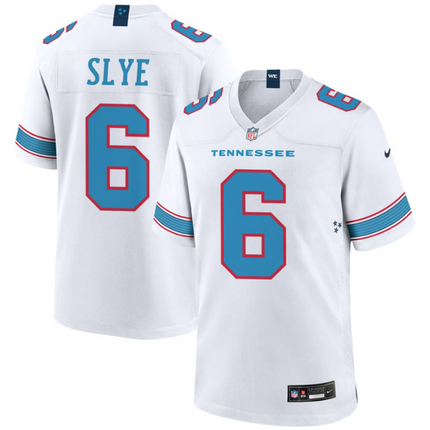 Joey Slye Tennessee Titans 2026 Game Jersey - White