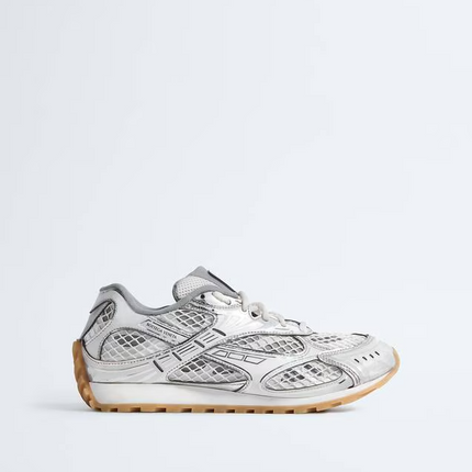Men's Bottega Veneta Orbit Sneaker In Silver White