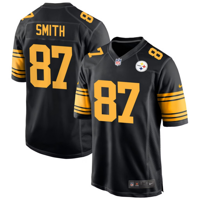 Brandon Smith Pittsburgh Steelers 2026 Alternate Game Jersey - Black