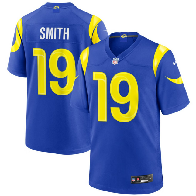 Xavier Smith Los Angeles Rams 2026 Game Jersey - Royal