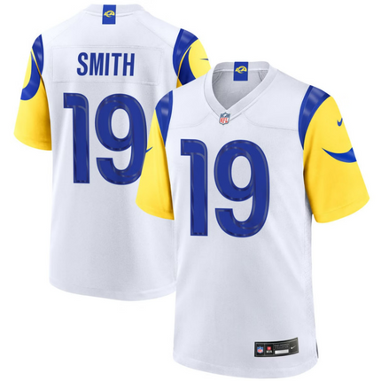 Xavier Smith Los Angeles Rams 2026 Game Jersey - White