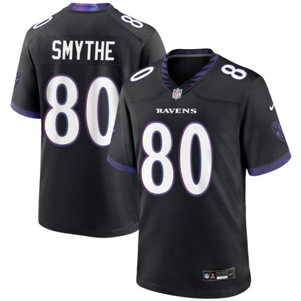 Durham Smythe Baltimore Ravens 2026 Alternate Game Jersey - Black