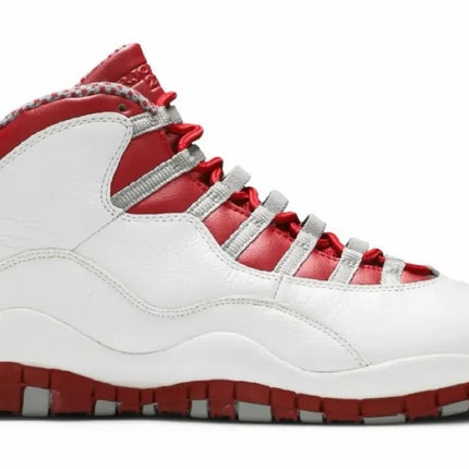Men's Nike Air Jordan 10 Red Steel Shoes