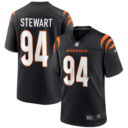 Shemar Stewart Cincinnati Bengals 2026 Game Jersey - Black