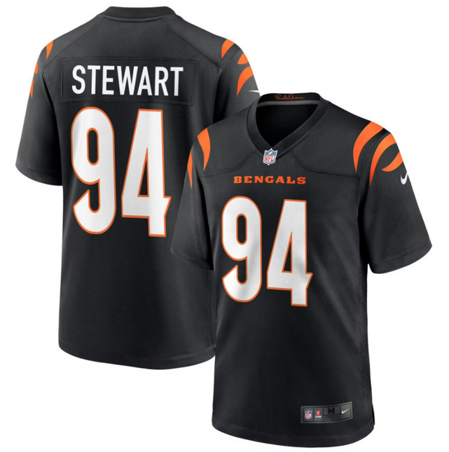 Shemar Stewart Cincinnati Bengals 2026 Game Jersey - Black