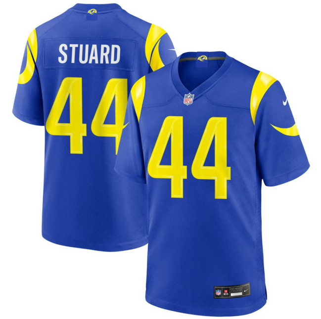 Grant Stuard Los Angeles Rams 2026 Game Jersey - Royal