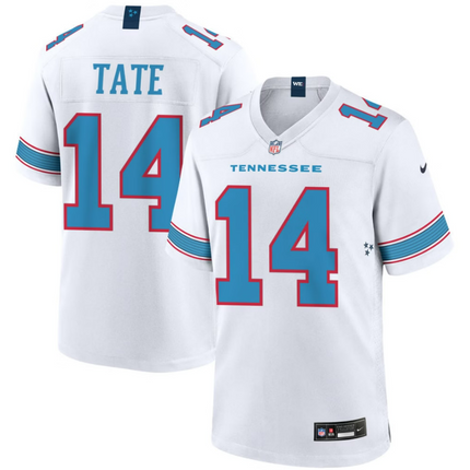 Carnell Tate Tennessee Titans 2026 Game Jersey - White