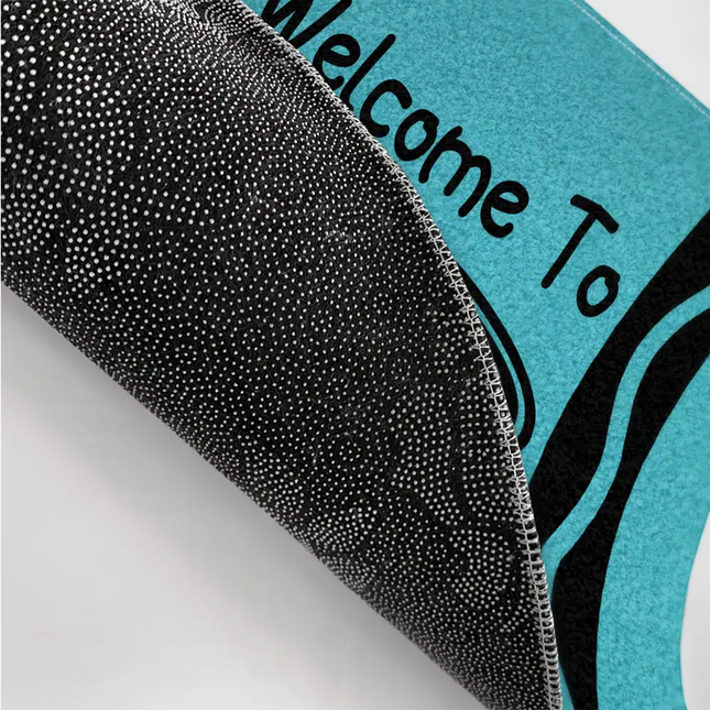 Teacher Crayon Welcome To Classroom - Personalized Doormat