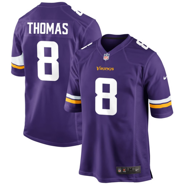 Jakobe Thomas Minnesota Vikings 2026 Game Jersey - Purple