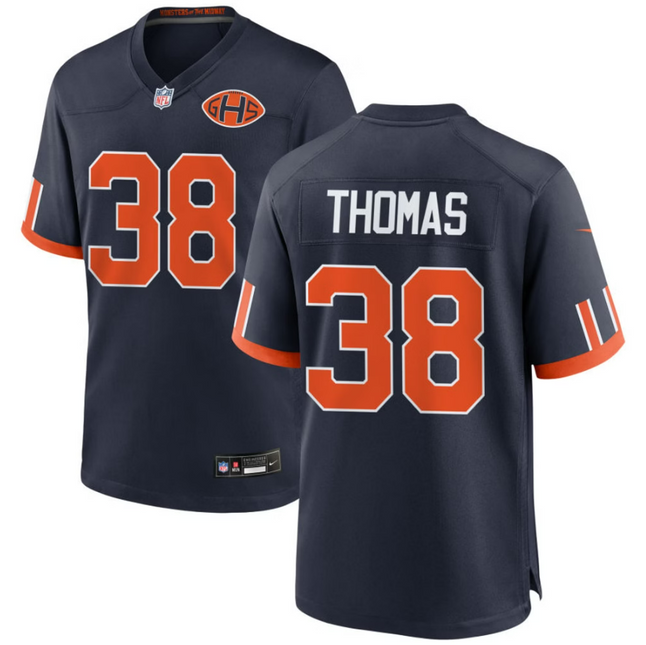 Skyler Thomas Chicago Bears 2026 Rivalries Collection Game Jersey - Navy