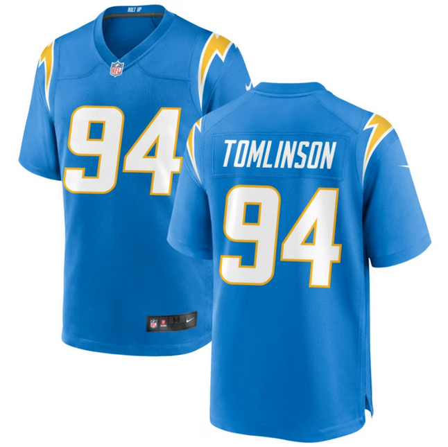 Dalvin Tomlinson Los Angeles Chargers 2026 Game Jersey - Powder Blue
