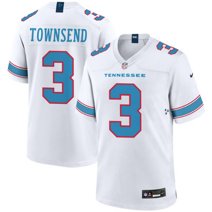 Tommy Townsend Tennessee Titans 2026 Game Jersey - White