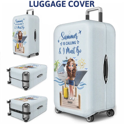 Travel All My Cruise Crap - Personalized Luggage Cover