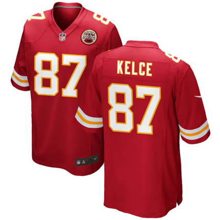 Travis Kelce Kansas City Chiefs 2026 Game Jersey - Red