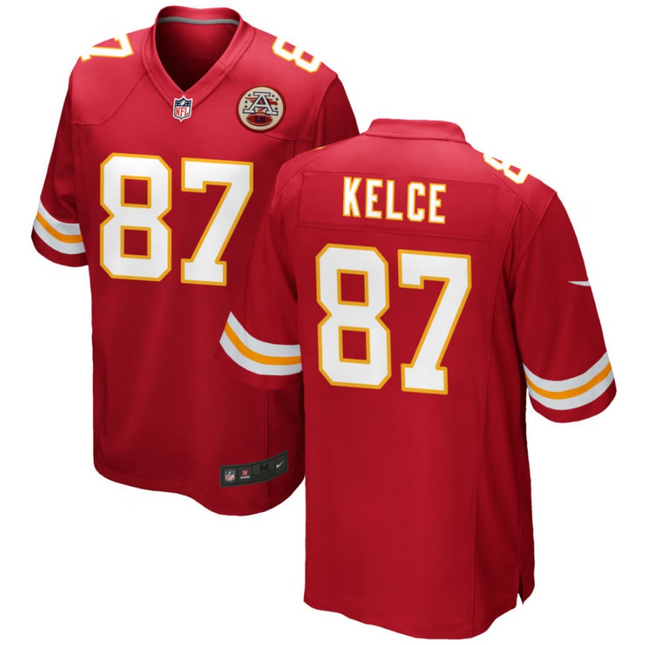 Travis Kelce Kansas City Chiefs 2026 Game Jersey - Red