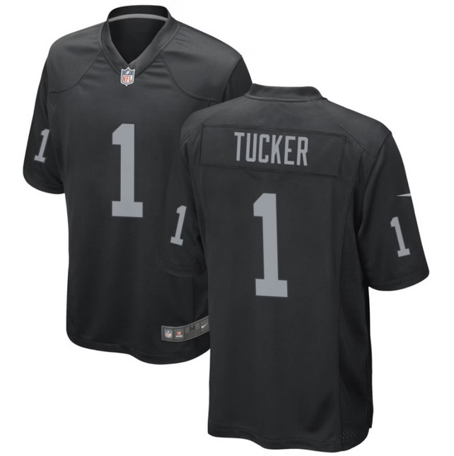 Tre Tucker Las Vegas Raiders 2026 Game Jersey - Black