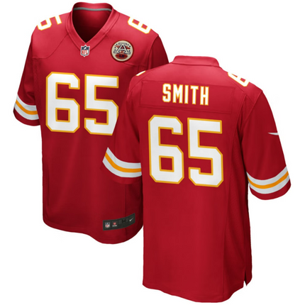 Trey Smith Kansas City Chiefs 2026 Game Jersey - Red