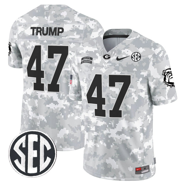 Trump Green Bay Packers 2026 Salute to Service Vapor Limited Jersey – Arctic Camo