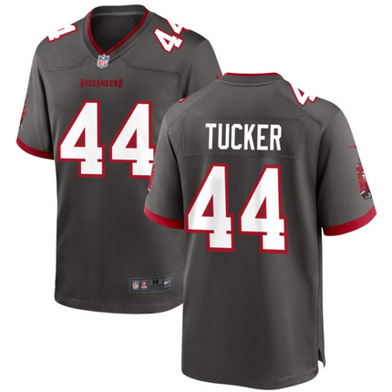 Sean Tucker Tampa Bay Buccaneers 2026 Alternate Game Jersey - Pewter
