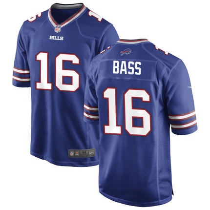 Tyler Bass Buffalo Bills 2026 Game Jersey - Royal