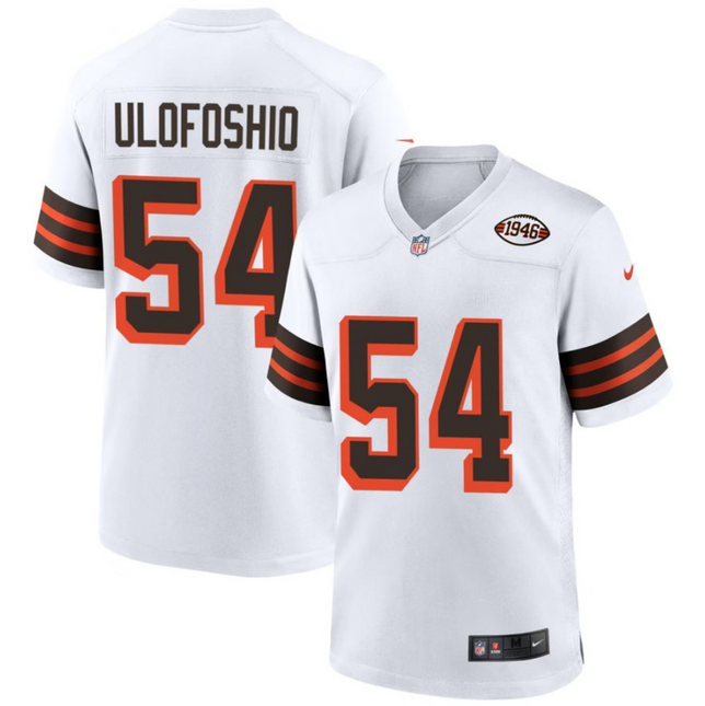 Edefuan Ulofoshio Cleveland Browns 1946 Collection Alternate Jersey - White