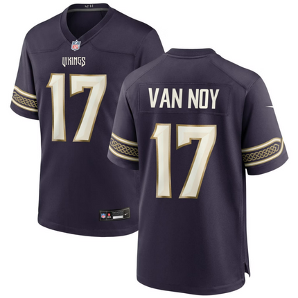 Kyle Van Noy Minnesota Vikings 2026 Rivalries Collection Game Jersey - Purple