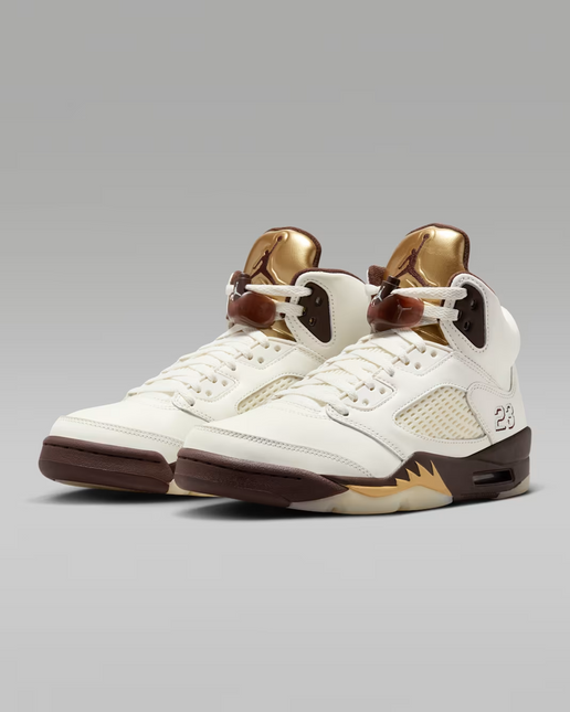 Men's Nike Air Jordan 5 Retro Golden Ticket Shoes