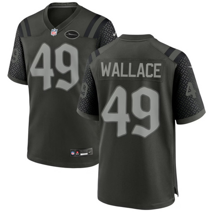Trevin Wallace New York Jets 2026 Rivalries Collection Game Jersey - Green
