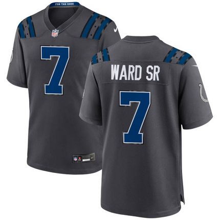 Charvarius Ward Indianapolis Colts 2026 Rivalries Collection Game Jersey - Anthracite