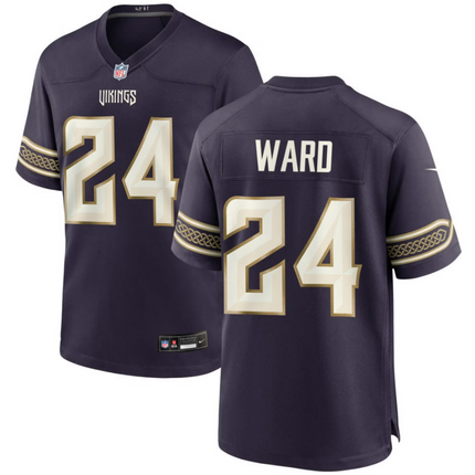 Jay Ward Minnesota Vikings 2026 Rivalries Collection Game Jersey - Purple (Copy)