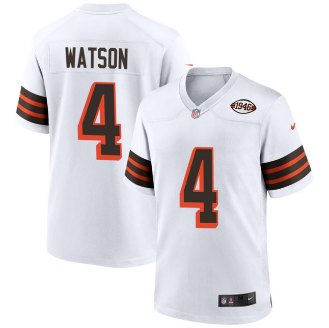 Deshaun Watson Cleveland Browns 1946 Collection Alternate Jersey - White