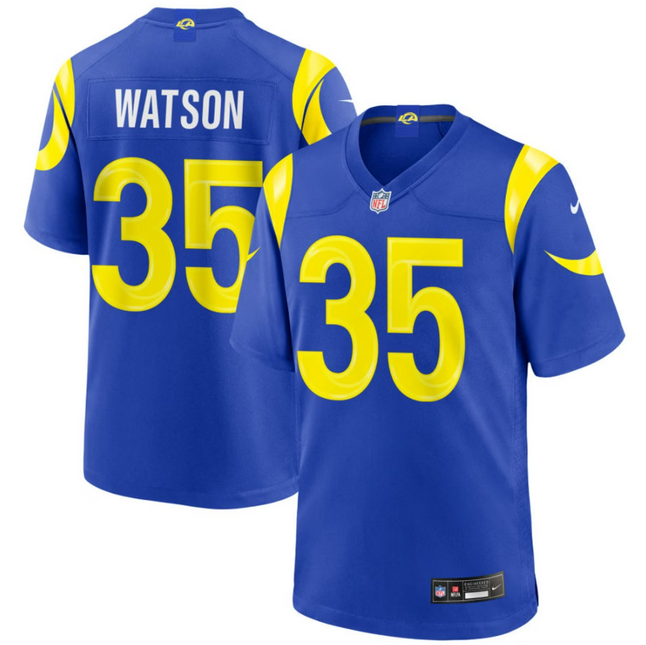Jaylen Watson Los Angeles Rams 2026 Game Jersey - Royal