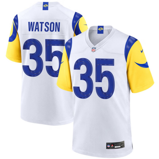 Jaylen Watson Los Angeles Rams 2026 Game Jersey - White