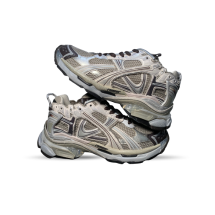Men's Balenciaga Phantom Sneaker In Silver Brown