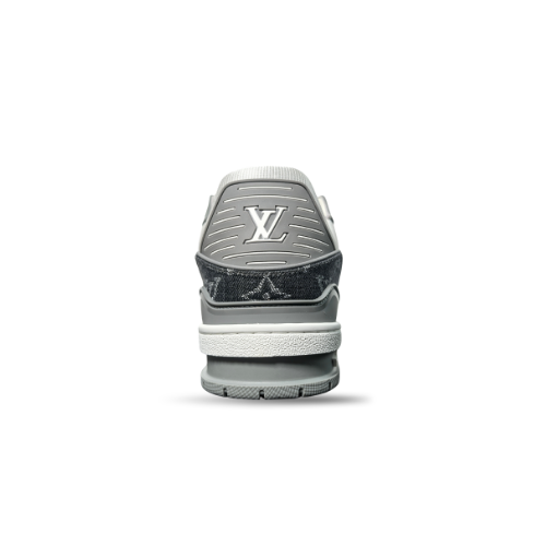 Men's Louis Vuitton LV Trainer Grey Sneakers