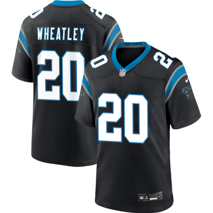 Zakee Wheatley Carolina Panthers 2026 Game Jersey - Black