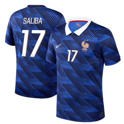 William Saliba France National Team 2026 Home Jersey - Blue