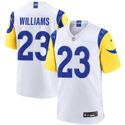 Kyren Williams Los Angeles Rams 2026 Game Jersey - White
