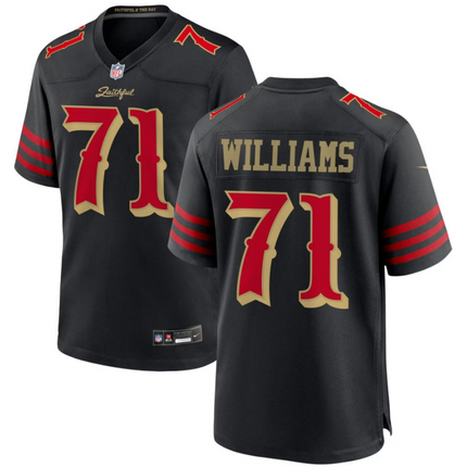 Trent Williams San Francisco 49ers 2026 Rivalries Collection Game Jersey - Black