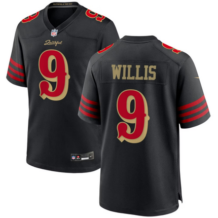 Brayden Willis San Francisco 49ers 2026 Rivalries Collection Game Jersey - Black