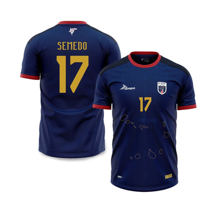 Willy Semedo Cape Verde National Team 2026 Home Jersey - Blue